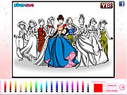 Игра Disney Princess раскраски игры