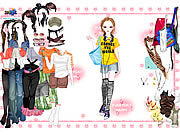 Игра Ежедневное счастливое Dressup