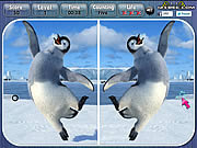 Игра Happy Feet Найди отличия