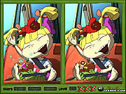 Игра Rugrats Go Wild Spot the Difference