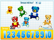 Игра Дети и мишки Тедди. Игра-считалка