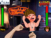 Игра Ударь Джастина Бибера