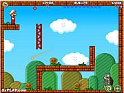 Игра Марио - защитник от зомби