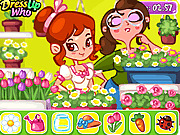 Игра Цветочный бутик Эммы