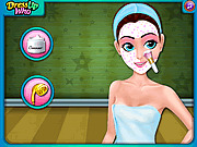 Игра Праздничный макияж для клоуна