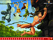 Игра Найти числа - Тарзан
