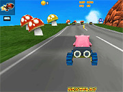 Игра Сумасшедший картинг 3D