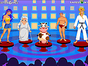 Игра Поцелуй на экране