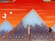 Игра Волейбол ниндзя (2-игрока)