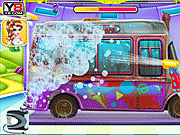 Игра Фургончик с мороженым: автомойка