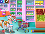 Игра Литл Пони - готовим радужный торт