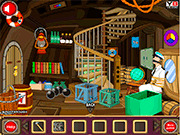 Игра Совершите побег на летающем корабле