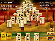 Игра Pyramide Solitaire Malédiction de la Momie