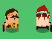 Игра Чарли с нунчаками