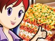 Игра Уроки кулинарии от Сары: готовим лазанью