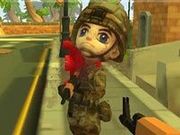 Игра Мультяшек солдат