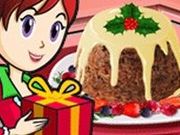 Игра Сара на кухне: готовим пудинг