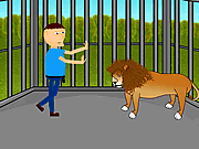 Игра Побег из клетки льва