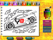 Игра Cars: Drawing Artist