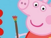 Игра Свинка Пеппа: Раскраска