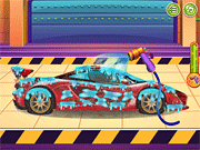 Игра Автомойка Суперкар