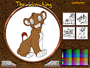 Игра The Lion King Online Coloring