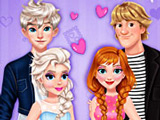 Игра Двойное Свидание Анны и Эльзы
