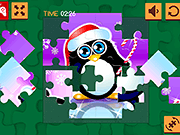 Игра Christmas Penguin Puzzle
